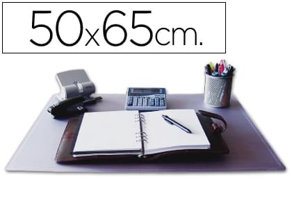Vade sobremesa q-connect polipropileno 50x63 cm