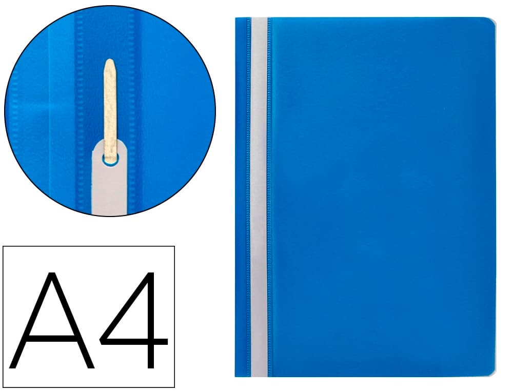 Q-connect Carpeta dossier fastener plastico q-connect din a4