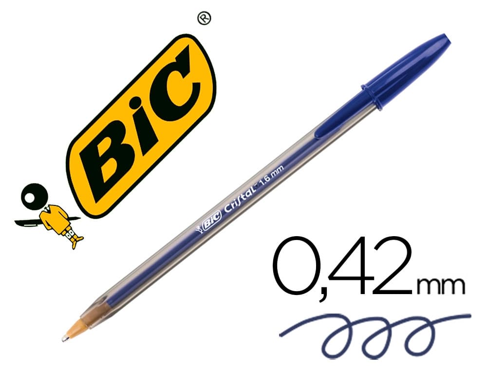 Bic Boligrafo bic cristal x-large 1,6 mm