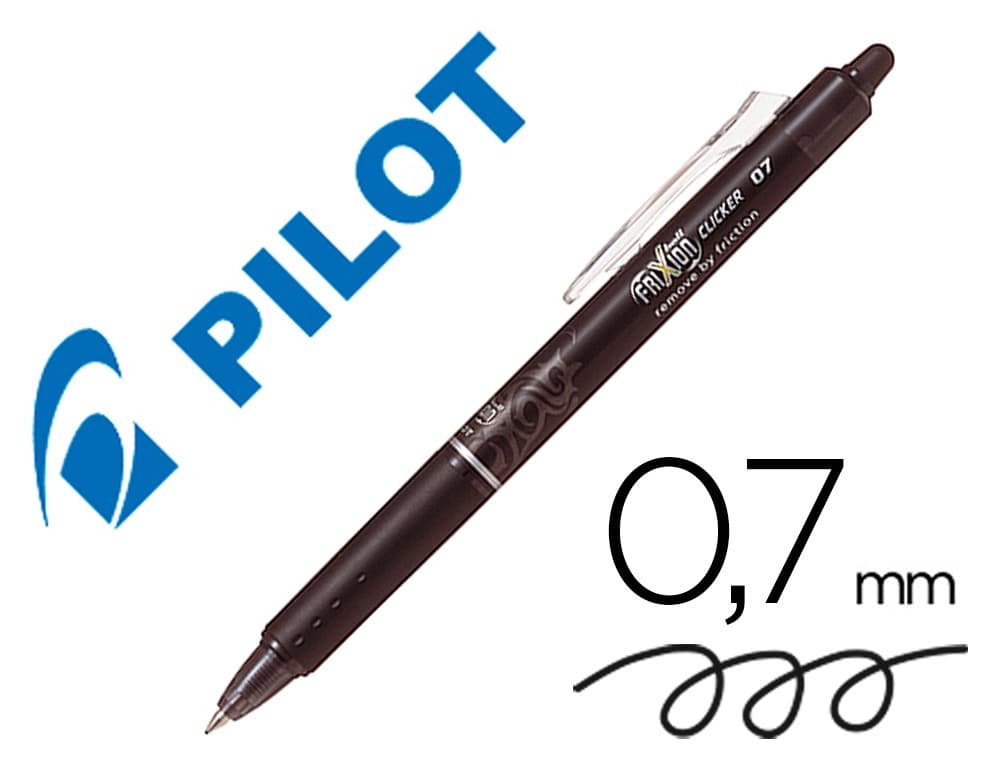 Pilot Boligrafo pilot frixion clicker borrable 0,7 mm