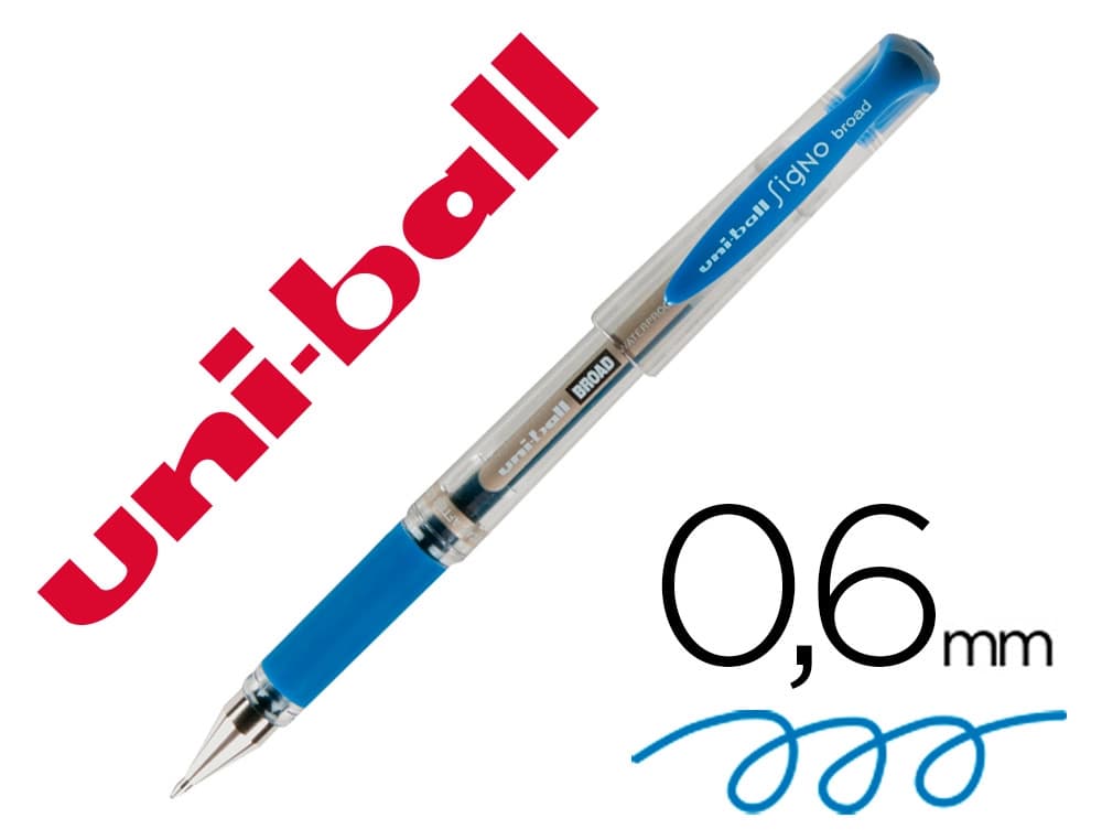 Uniball Boligrafo uni-ball um-153 signo broad 1 mm tinta gel