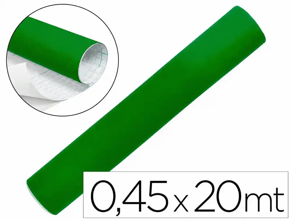 Liderpapel Rollo adhesivo liderpapel unicolor brillo rollo de 0,45 x 20 m
