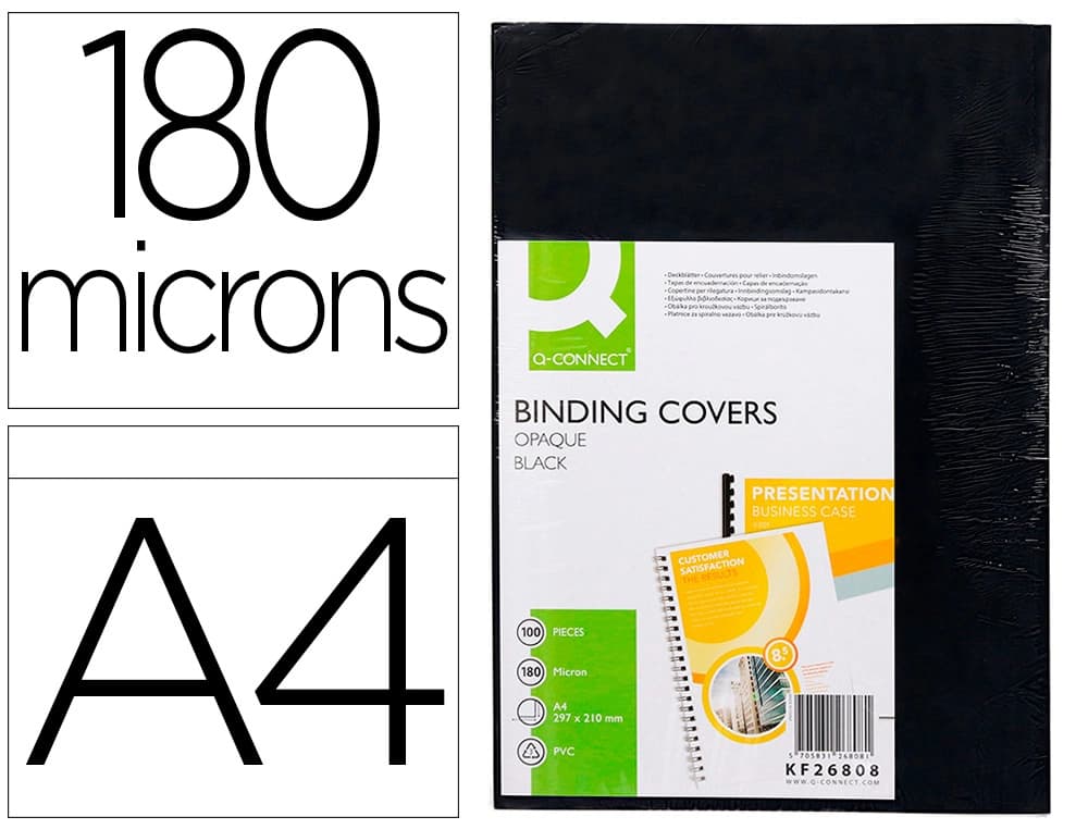 Q-Connect PVC opaca · 180 micras