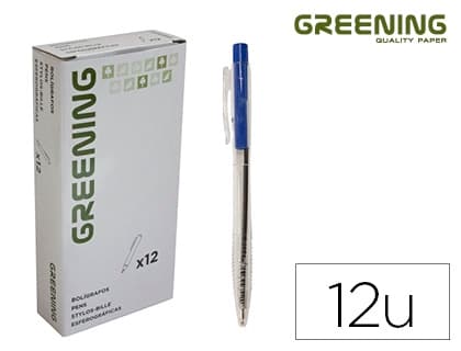 Greening Boligrafo greening retractil