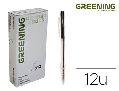 Boligrafo greening retractil