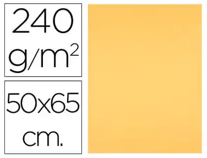 Cartulina liderpapel 50x65 cm 240g/m2 paquete de 25 hojas