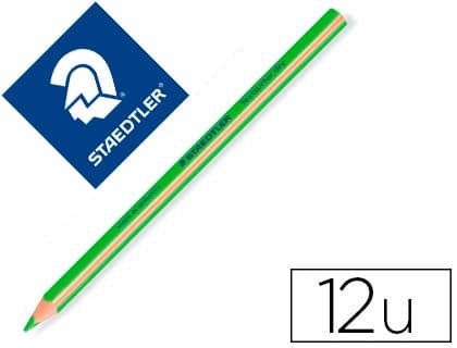Staedtler Lapices fluorescente staedtler textsurfer dry triangular caja de 12 unidades