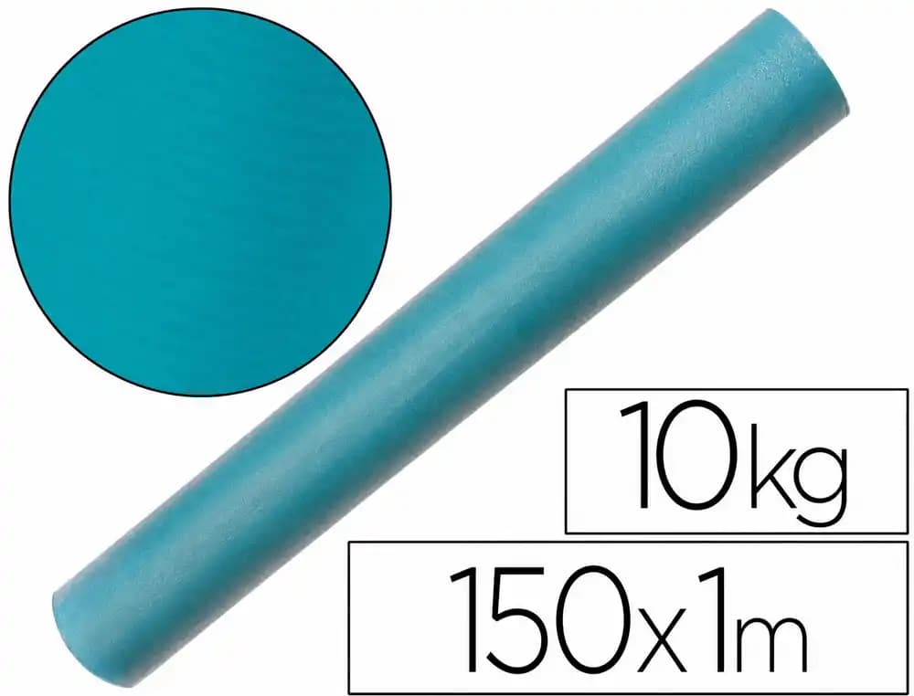 Liderpapel Papel kraft verjurado liderpapel ancho 1 m longitud 150 m gramaje 65 gr peso 10 kg