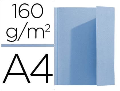 Exacompta Subcarpeta cartulina exacompta din a4 con solapa interior 160 g