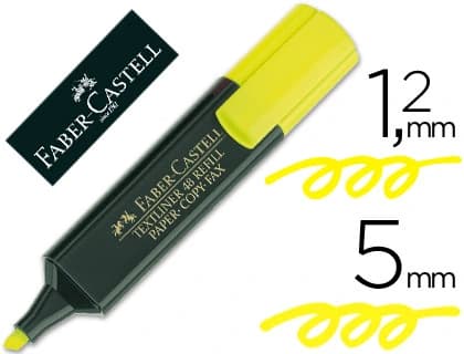Faber castell Rotulador faber castell fluorescente textliner 48