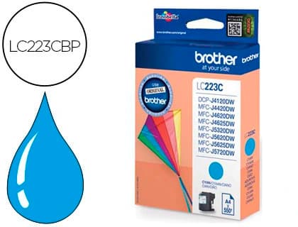 Ink-jet brother lc-223cbp dcp4120dw mfcj4420dw mfcj4620dw mfcj5320dw 550 pag
