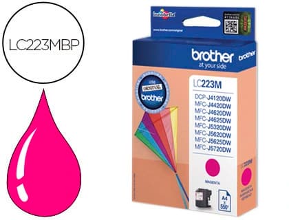 Brother Ink-jet brother lc-223cbp magenta dcp4120dw mfcj4420dw mfcj4620dw mfcj5320dw 550 pag