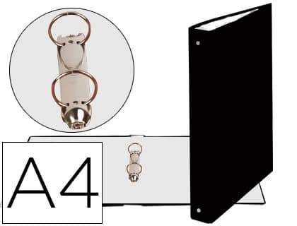 Exacompta Carpeta de 2 anillas 30mm redondas exacompta din a4 carton forrado