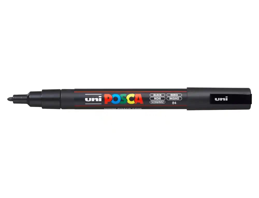 Posca Rotulador uni posca pc-3m marcador de pintura punta conica 0,9-1,3 mm