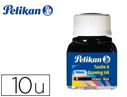 Pelikan Tinta china pelikan colores surtidos bote 10 ml