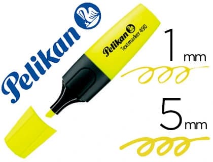 Rotulador pelikan fluorescente textmarker 490