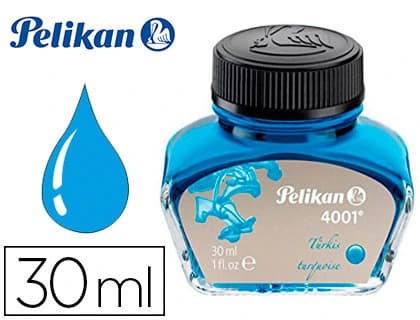 Pelikan Tinta estilografica pelikan 4001 turquesa bote 30 ml