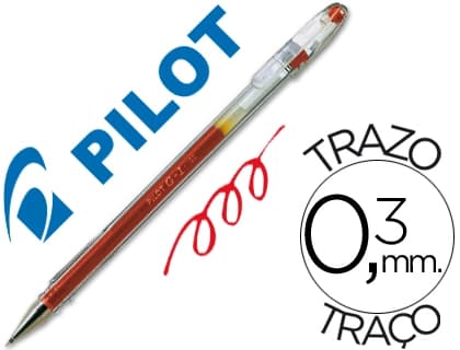 Boligrafo pilot g-1 tinta gel