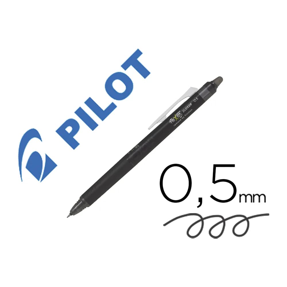 Pilot Boligrafo pilot frixion point clicker borrable 0,5 mm