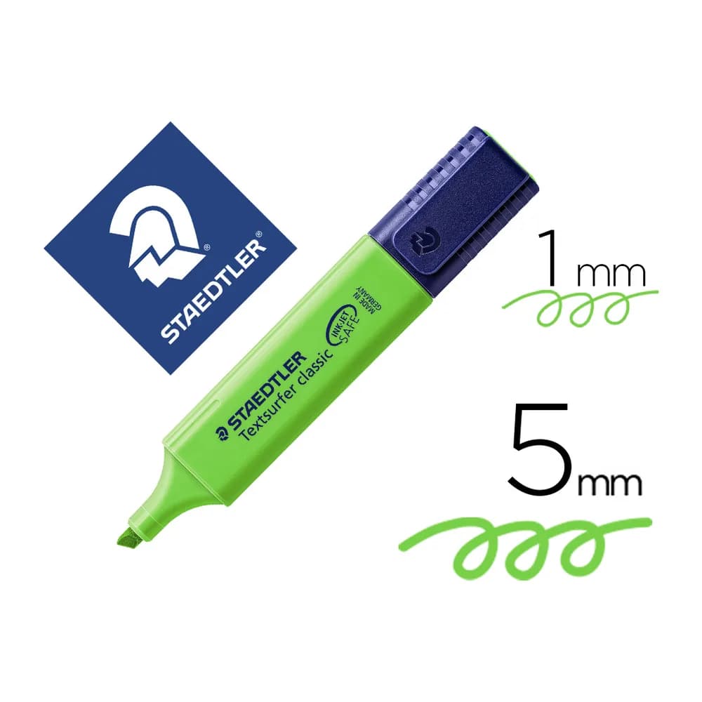 Rotulador staedtler textsurfer classic 364 fluorescente