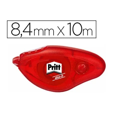 Pritt Pegamento pritt roller compact permanente 8,4 mm x 10 mt