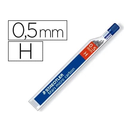 Staedtler Minas staedtler mars micro grafito 0,5 mm h tubo con 12 unidades