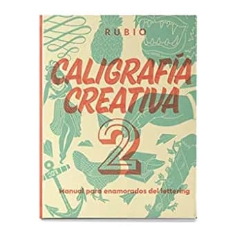 Rubio Libro de caligrafia rubio creativa 2 150 paginas tapa dura 27x21 cm