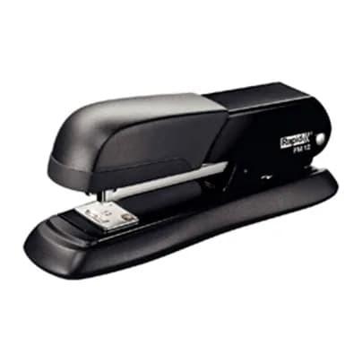 Rapid Grapadora rapid fm12 metalica color negro capacidad 25 hojas usa grapas 24/6 y 26/6