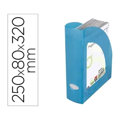Q-connect Revistero plastico q-connect