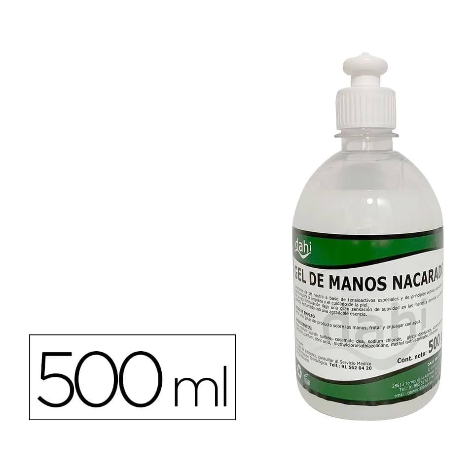 Dahi Jabon liquido lavamanos dahi con dosificador bote de 500 ml