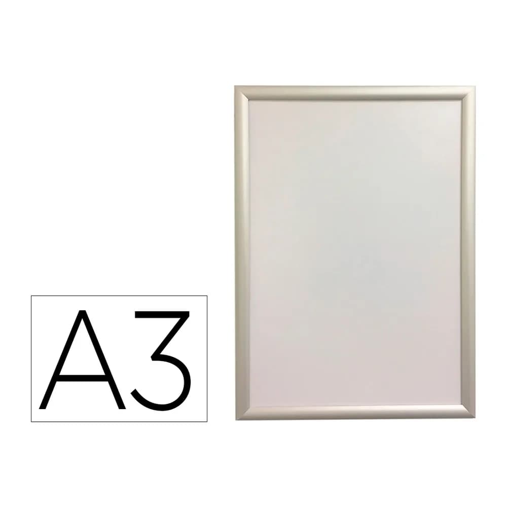 Q-connect Marco porta anuncios q-connect din a3 marco de aluminio 32,7x45x1,2 cm