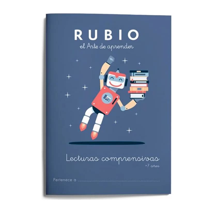 Rubio Cuaderno rubio lecturas comprensivas + 7 años