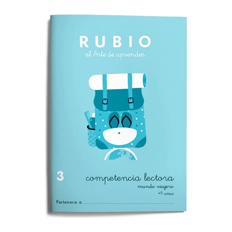 Rubio Cuaderno rubio competencia lectora 3 mundo viajero