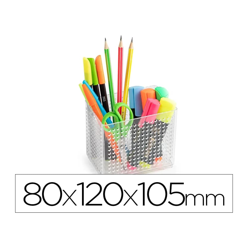 Plasticforte Organizador de sobremesa plasticforte transparente n 1 80x120x105 mm