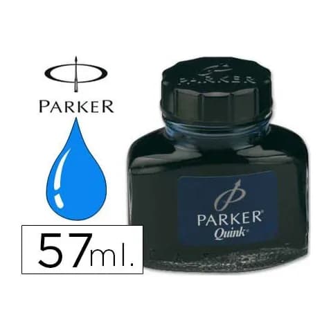 Parker Tinta estilografica parker azul real bote 57 ml