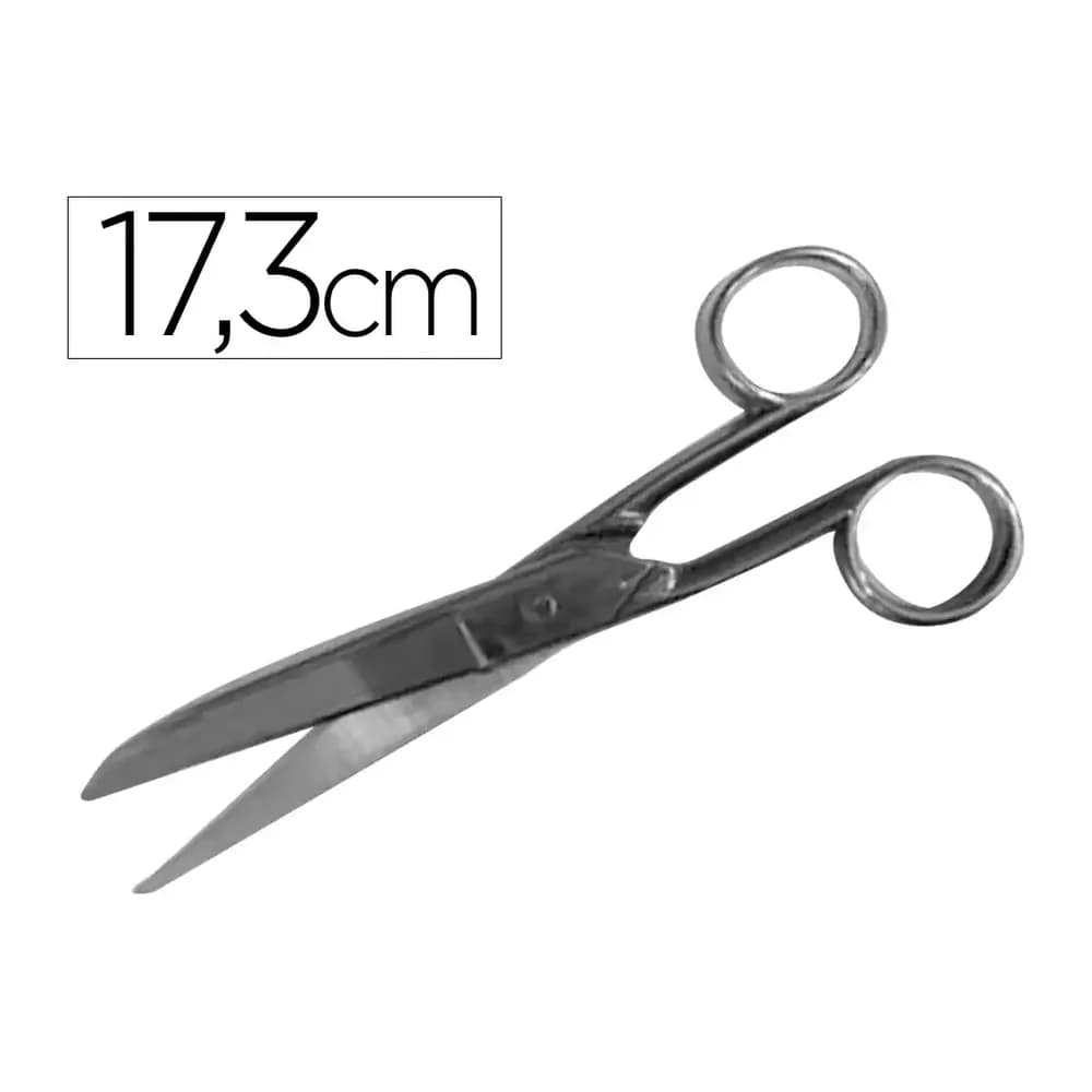 Csp Tijera oficina acero inoxidable 6,8\" 17,3 cm
