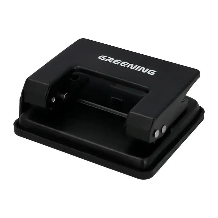 Greening Taladrador greening metalico negro capacidad 20 hojas