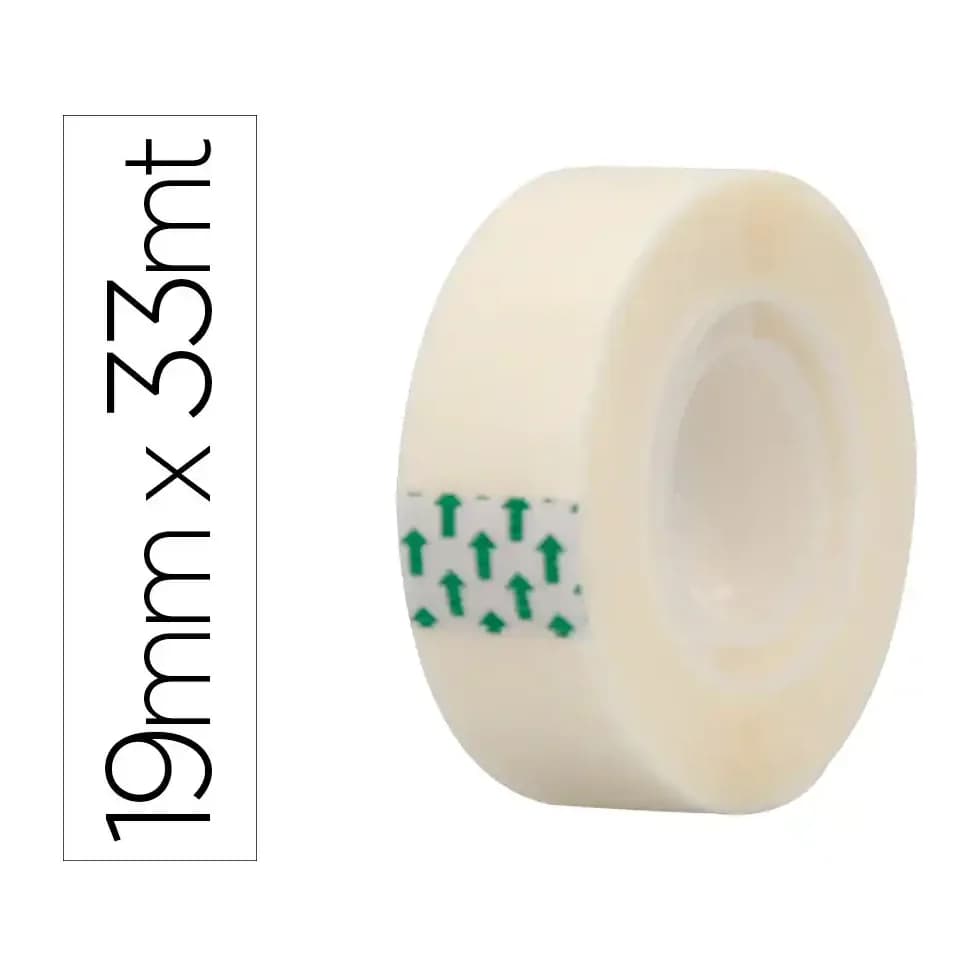 Greening Cinta adhesiva greening invisible 33 mt x 19 mm