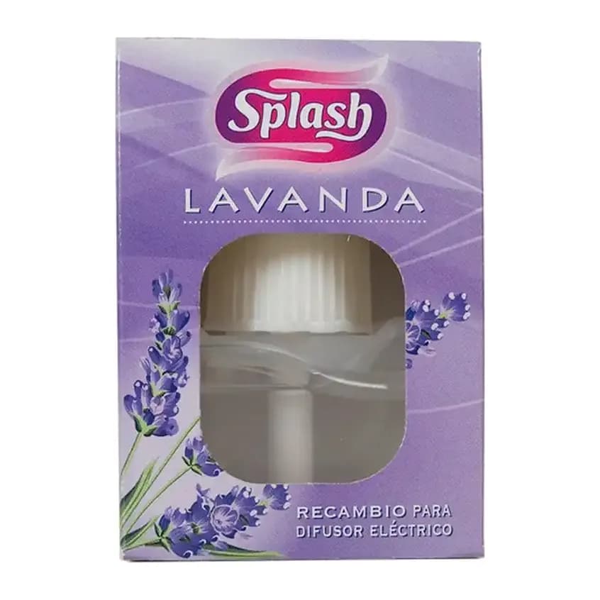 Splash Ambientador electrico splash lavanda recambio 25 ml