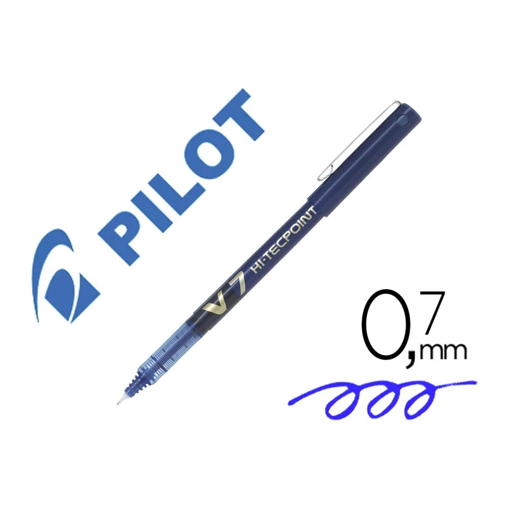 Pilot Rotulador pilot punta aguja v-7 0.7 mm