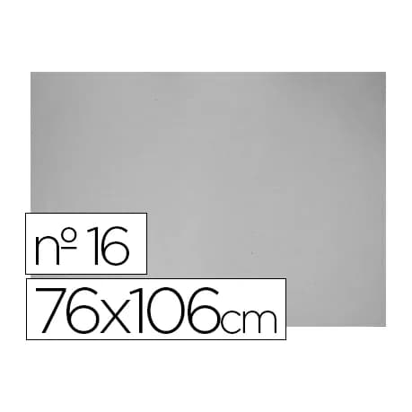 Blanca Carton gris nº 16 75x105 cm hoja