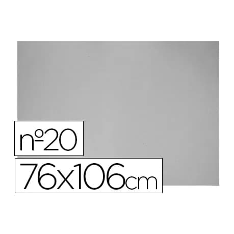 Blanca Carton gris nº 20 75x105 cm hoja