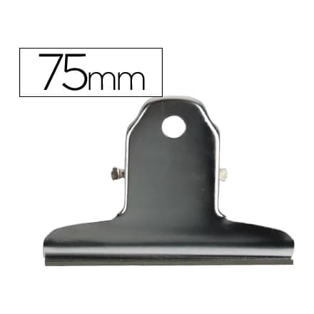 Q-connect Pinza metalica q-connect 75 mm