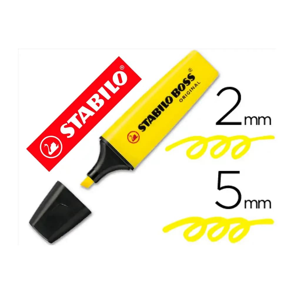 Stabilo Rotulador Stabilo Boss Original 70 fluorescente