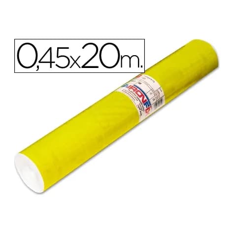 Aironfix Rollo adhesivo aironfix unicolor amarillo brillo 67007rollo de 20 mt