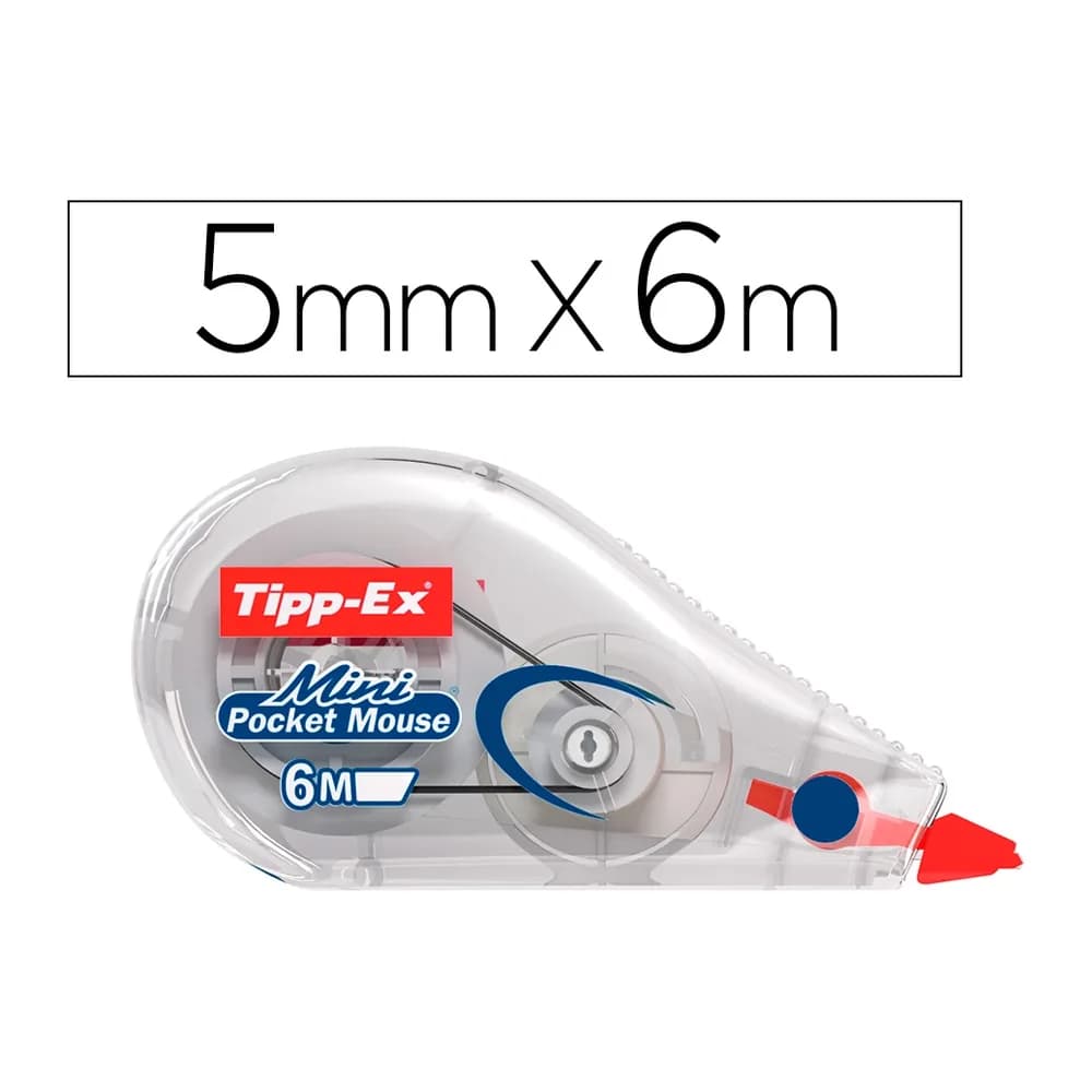 Tipp-ex Corrector tipp-ex cinta mini mouse 5 mm x 6 mt