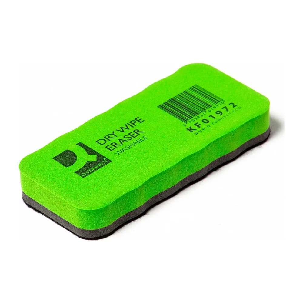 Q-connect Borrador q-connect pizarra en seco lavable