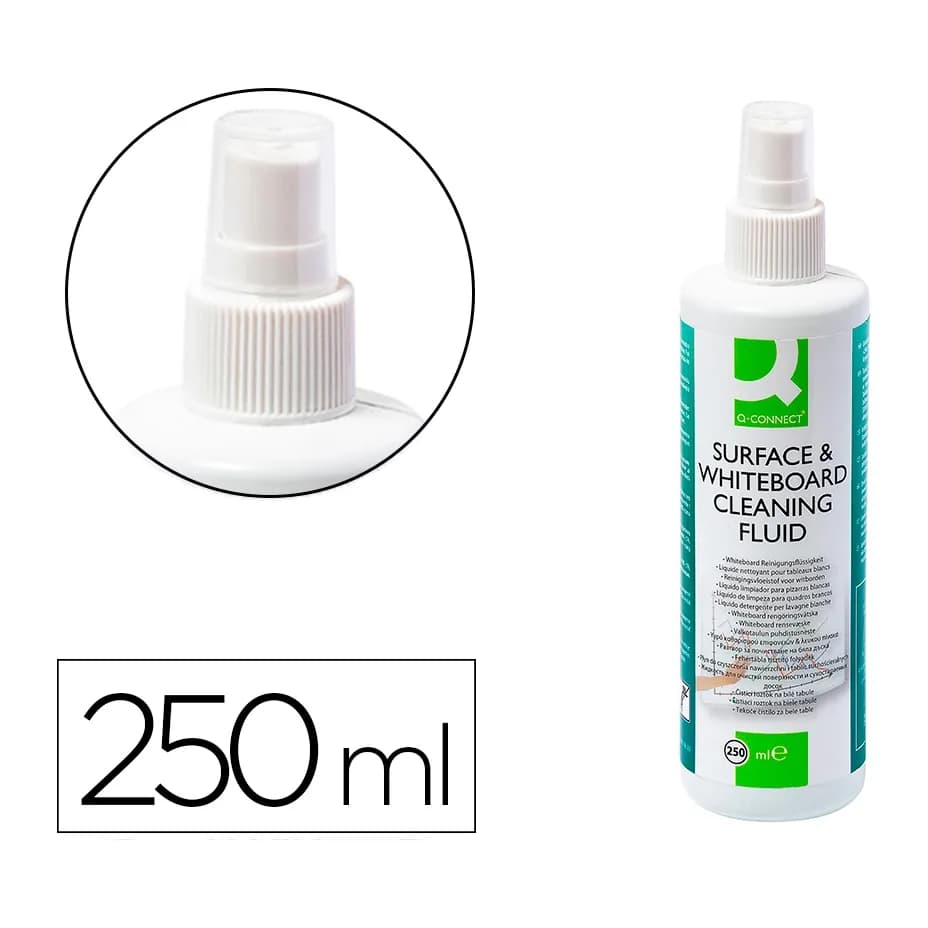 Q-connect Limpiador de pizarra blanca q-connect bote pulverizador de 250 ml