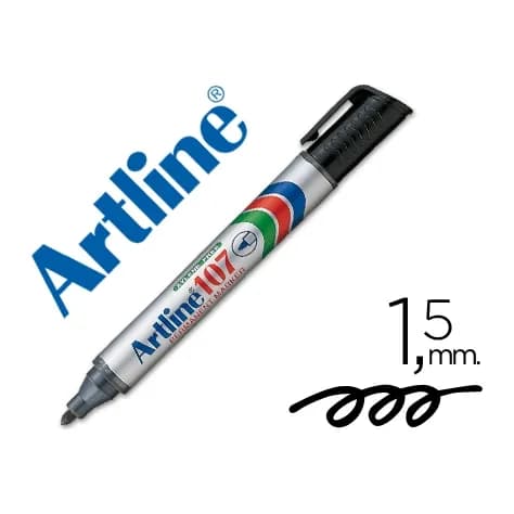 Artline Rotulador artline marcador permanente 107 punta redonda
