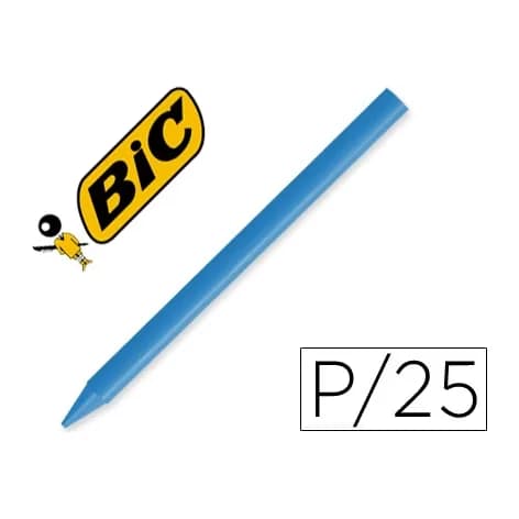 Plastidecor Lapices plastidecor unicolor azul claro-29 caja con 25 lapices